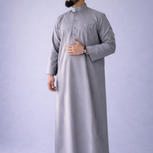 قميص الدفتين رمادي غامق