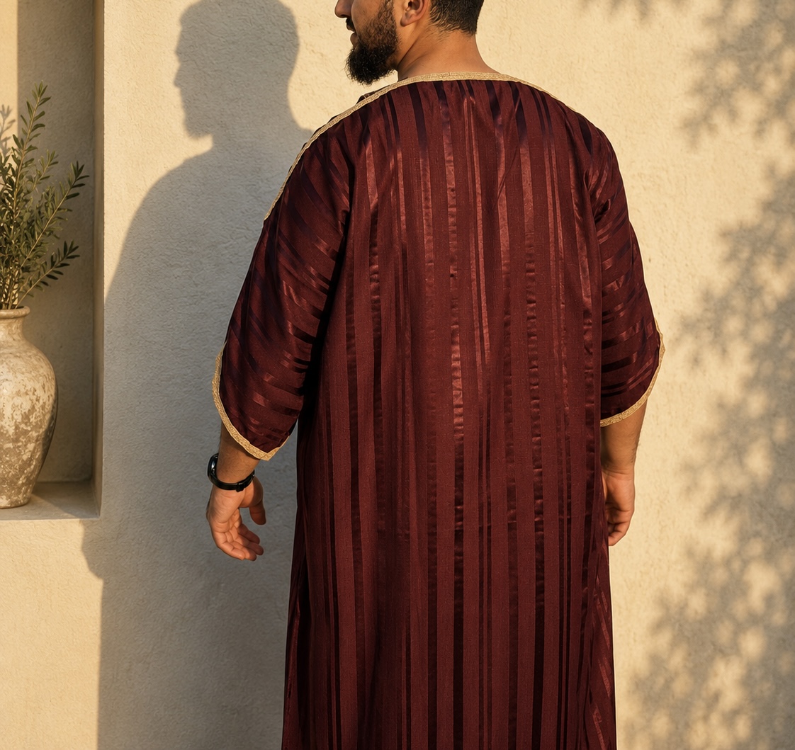 القميص المغربي الأحمر – Image 2