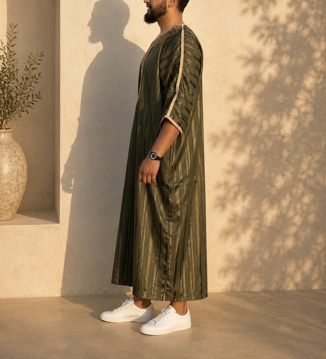 القميص المغربي الأخضر – Image 2