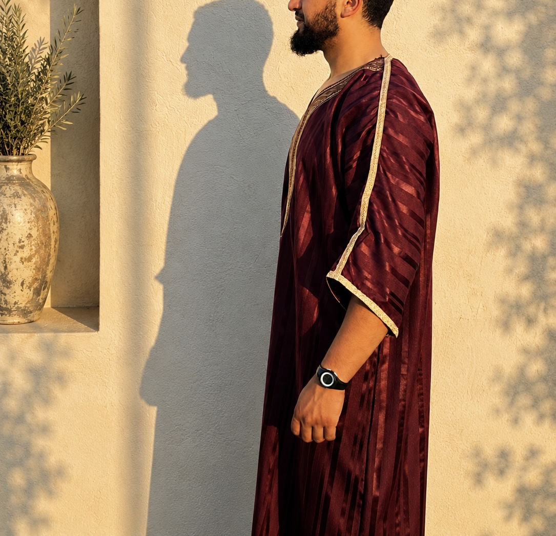 القميص المغربي الأحمر – Image 3