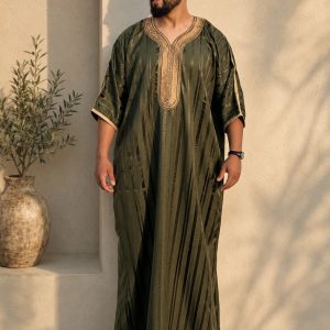 القميص المغربي الأخضر