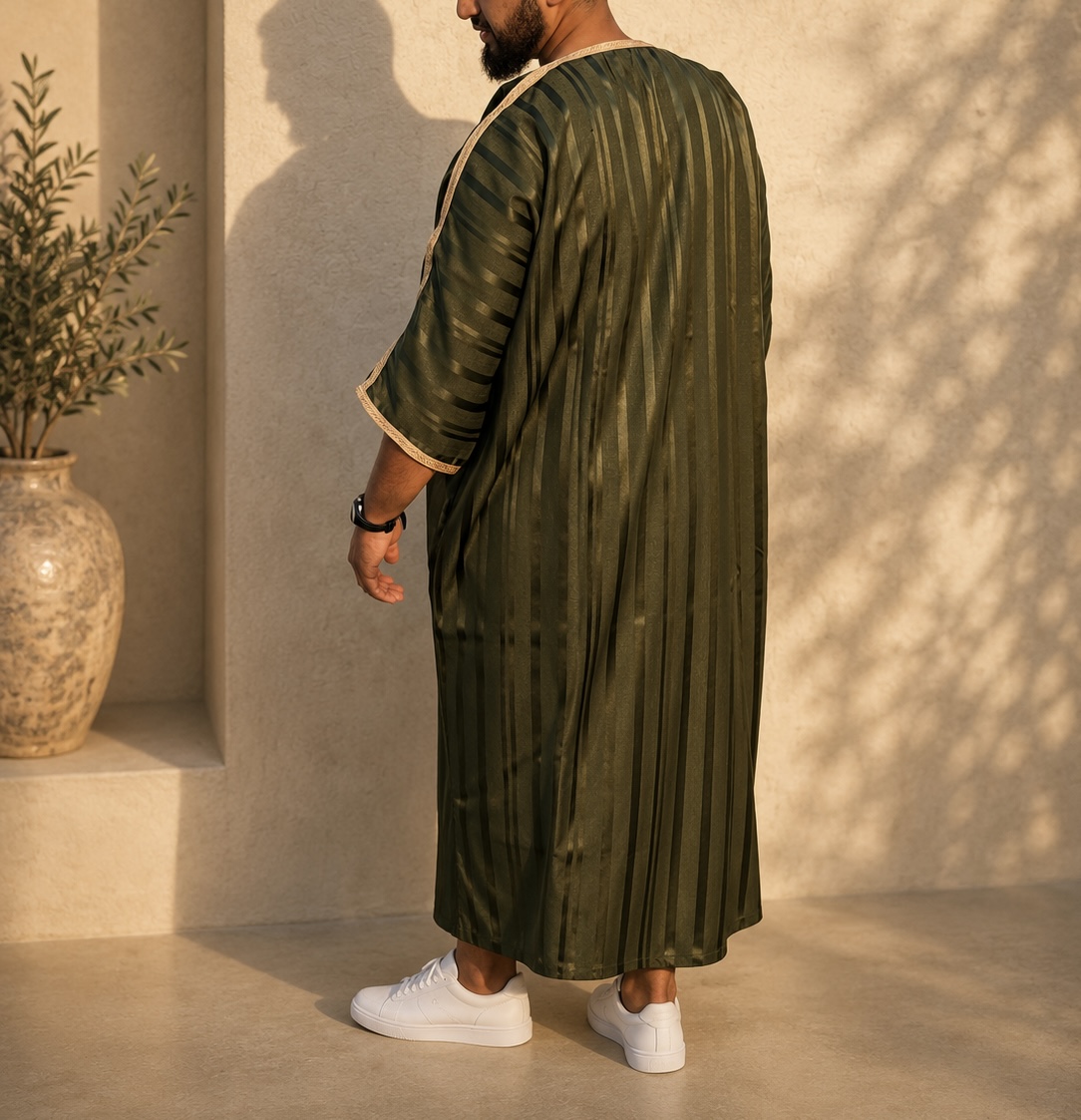 القميص المغربي الأخضر – Image 3