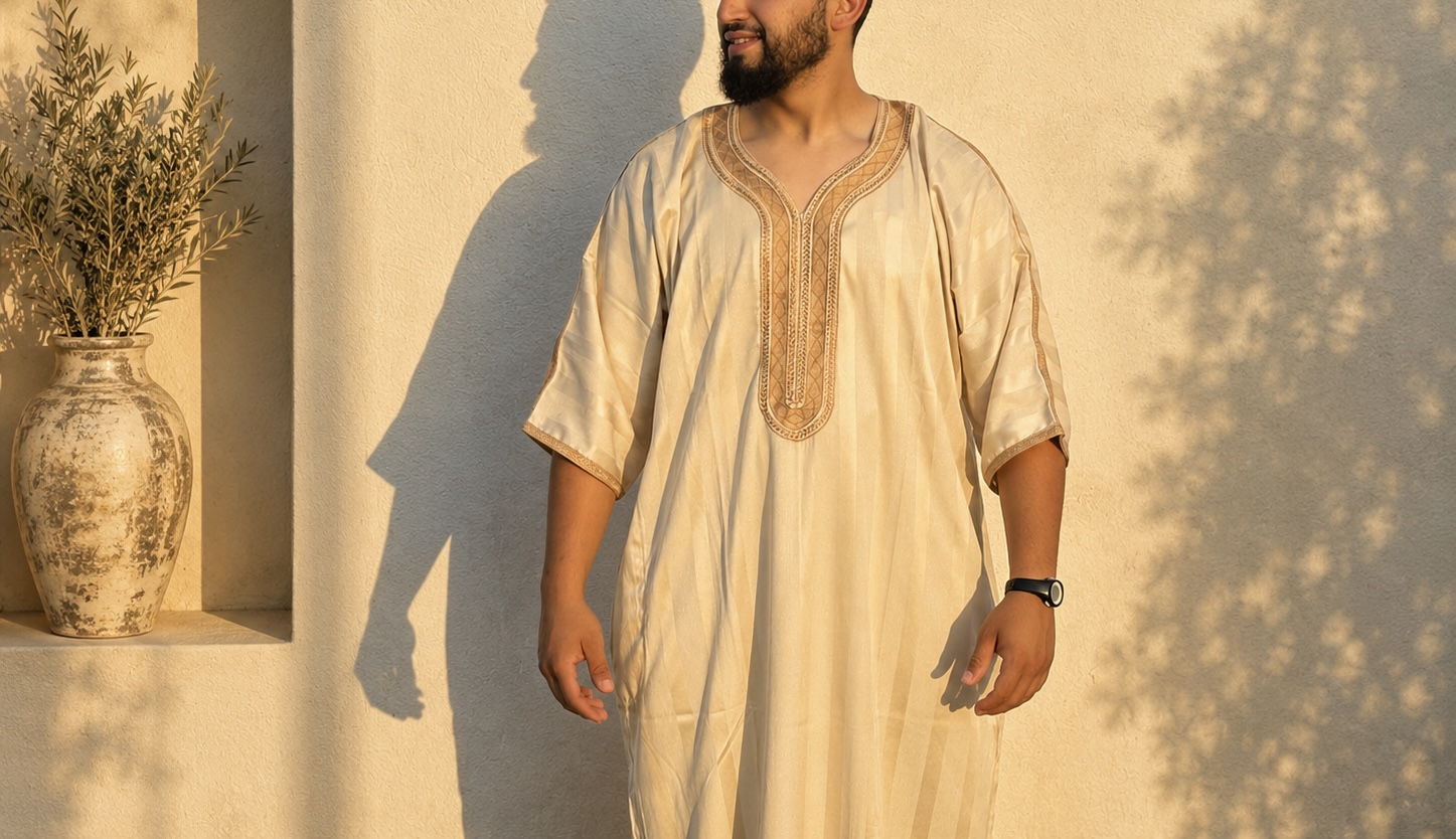 Qamis Été blanc